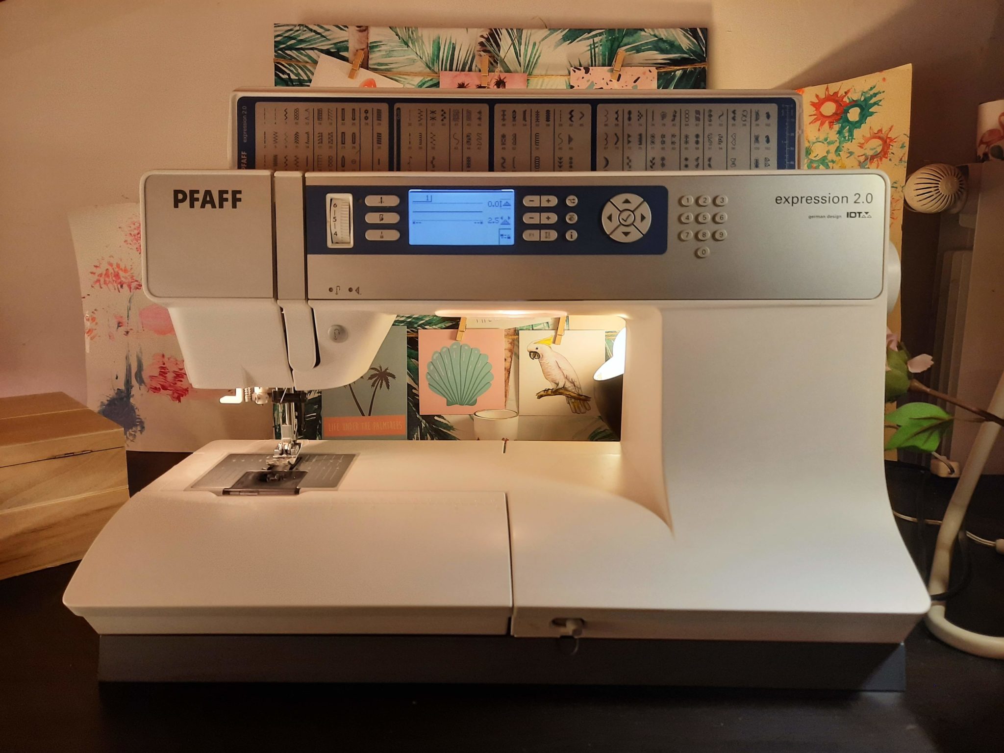 Ma machine à coudre PFAFF Expression 2.0, un bijou de technologie